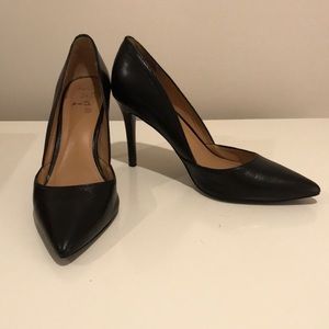 Banana Republic, Black Heel, Damsel Dorsay, 7.5